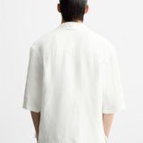 LINEN KIMONO SHIRT